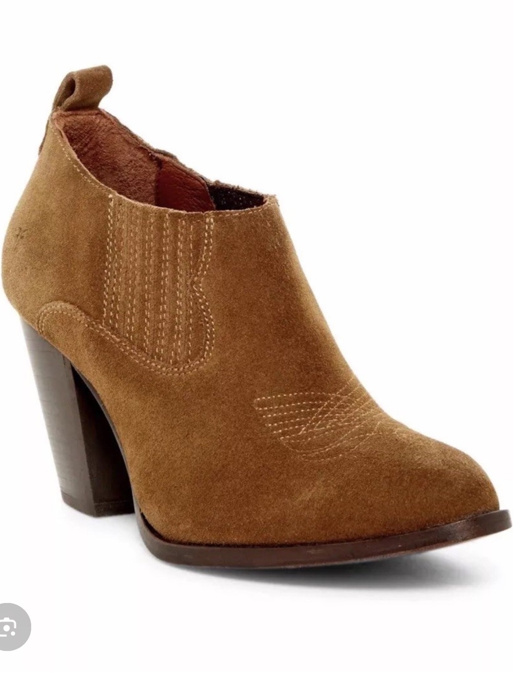 Frye Illiana Suede Ankle Booties